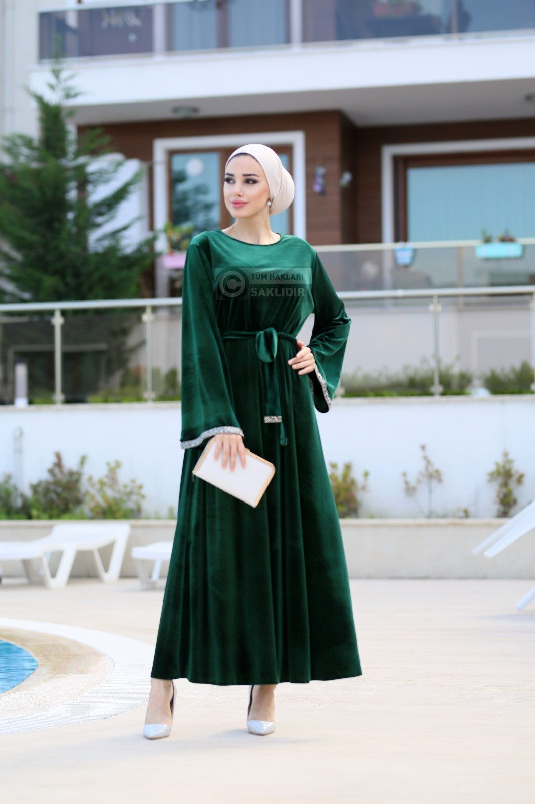 Abaya Velours