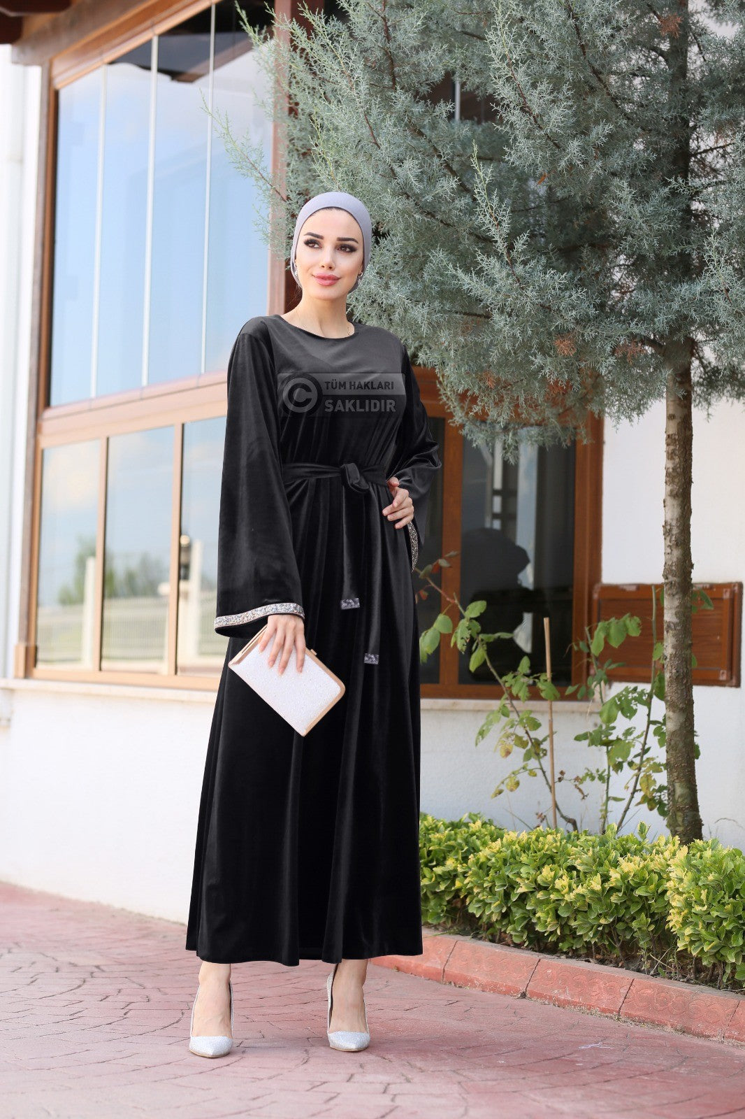 Abaya Velours