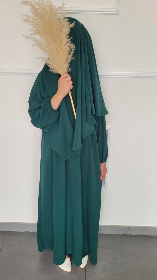 Ensemble abaya et khimar enfant