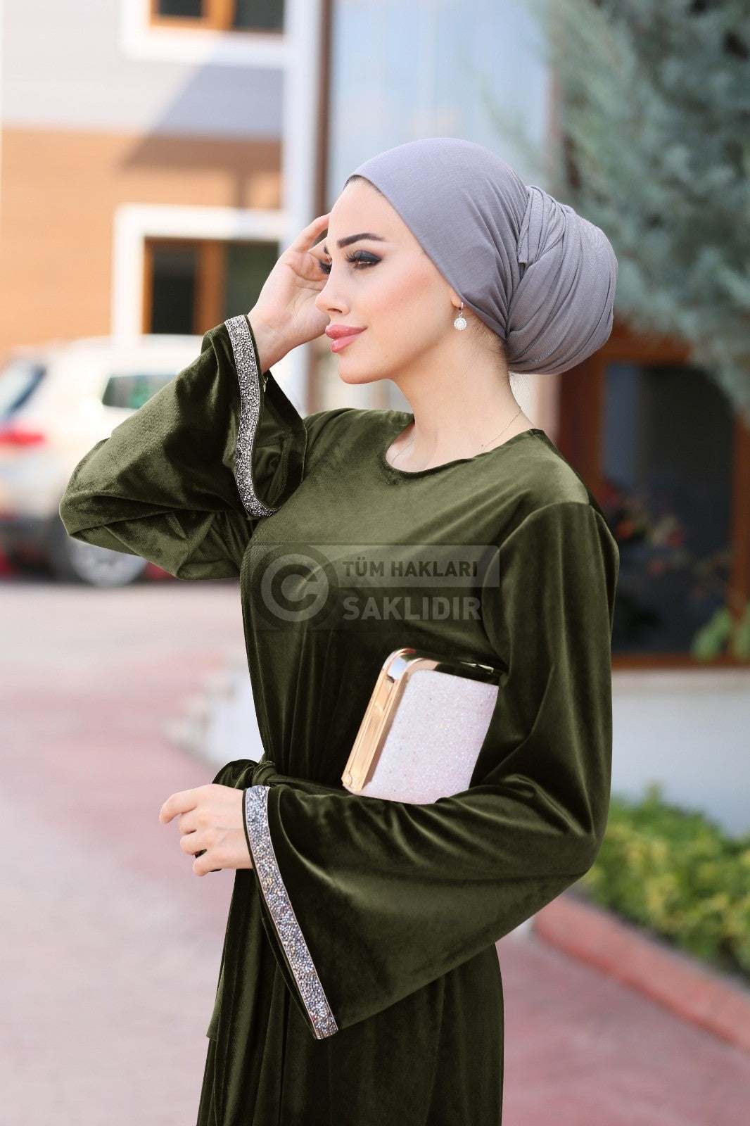 Abaya Velours