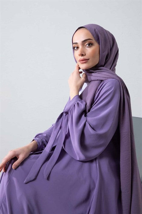 Abaya Manche Ballon