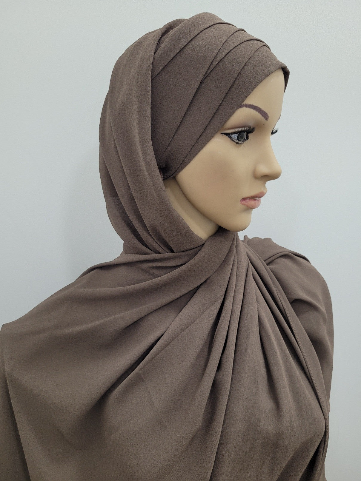 Ready to wear crossover hijab