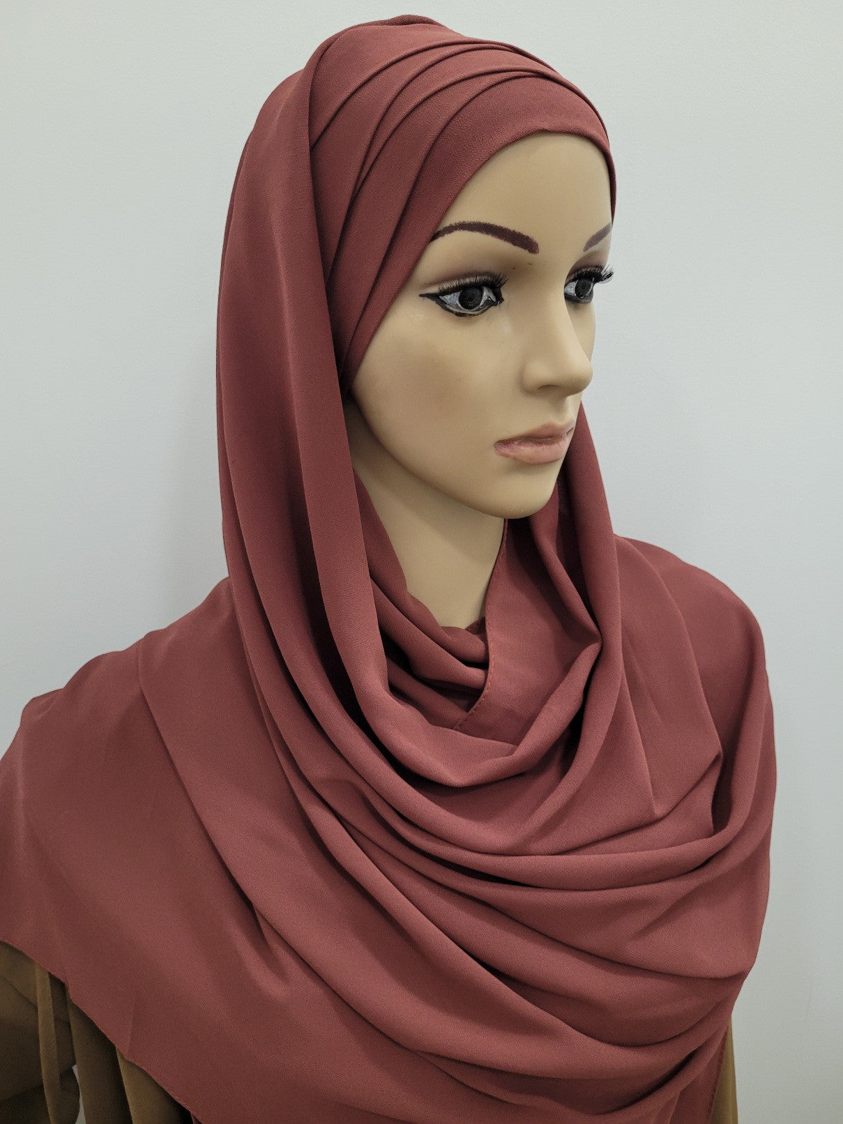 Ready to wear crossover hijab