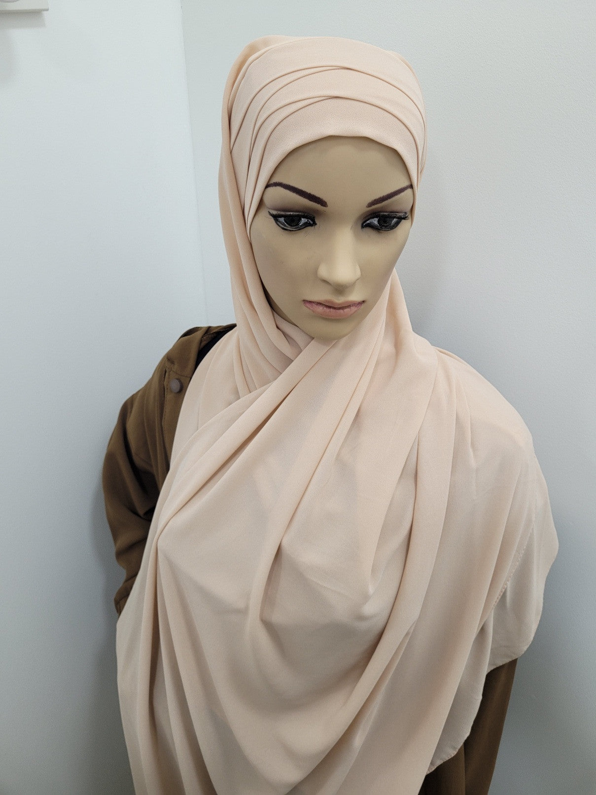 Ready to wear crossover hijab
