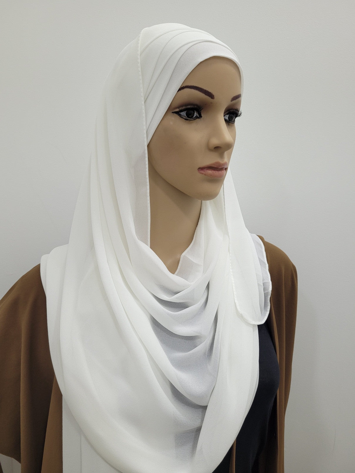 Ready to wear crossover hijab