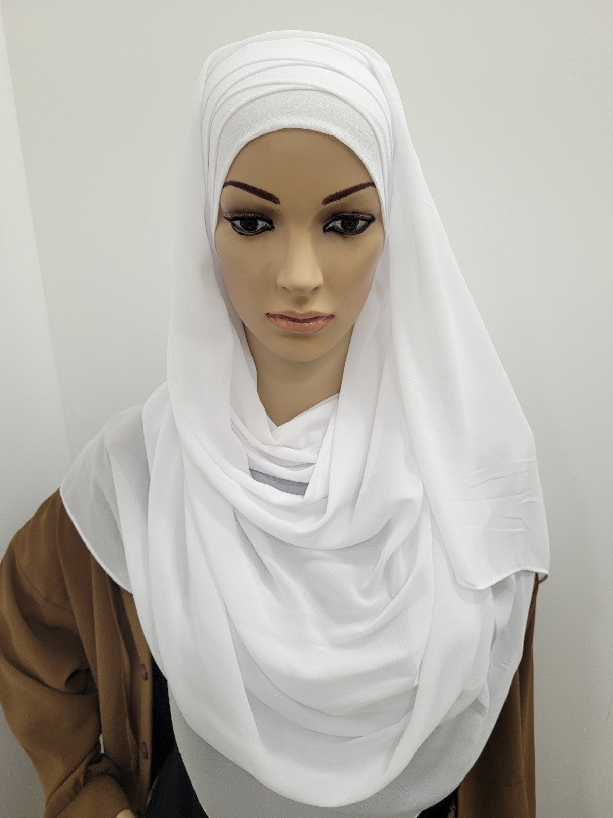Ready to wear crossover hijab