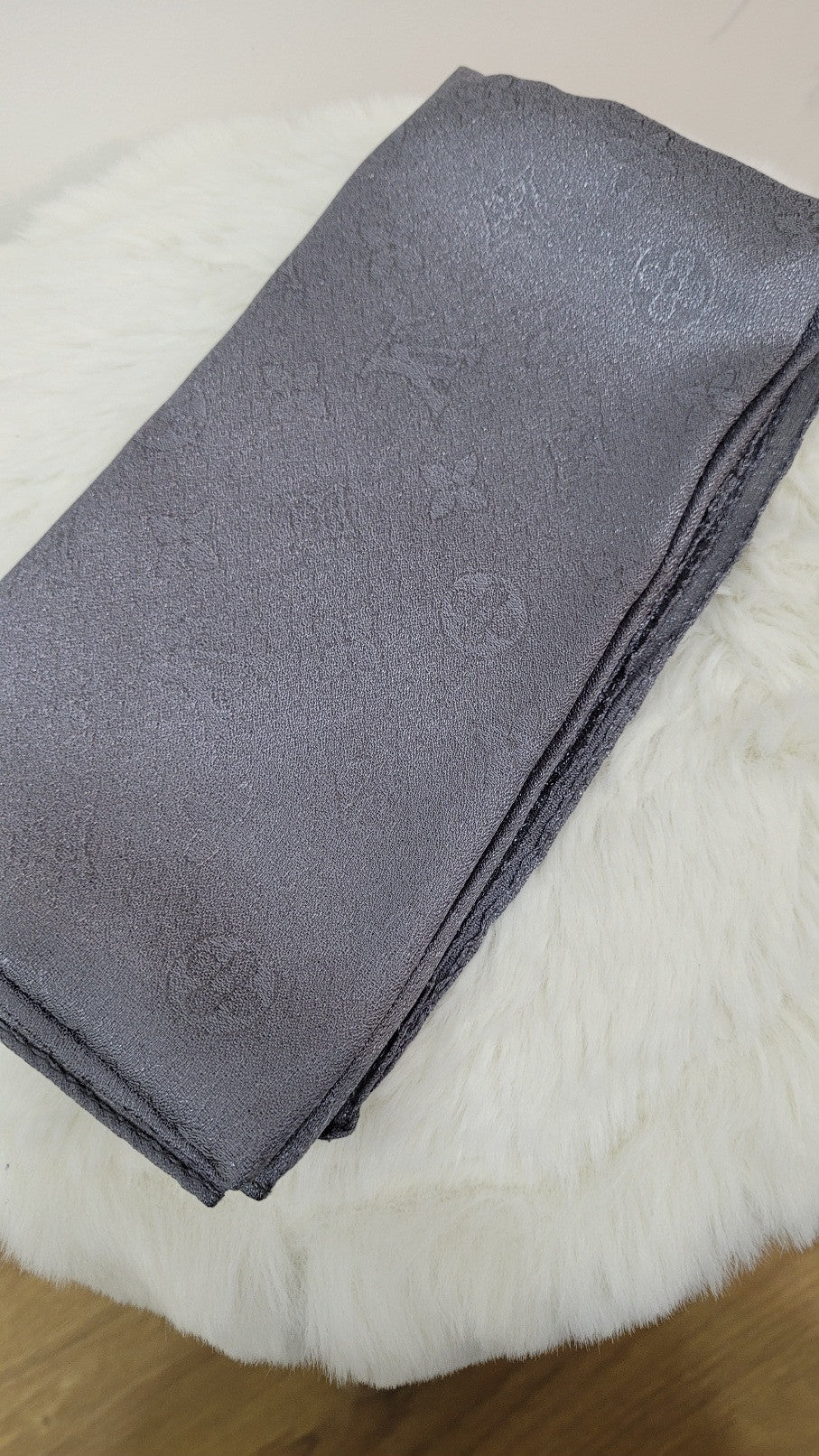 LV square scarf