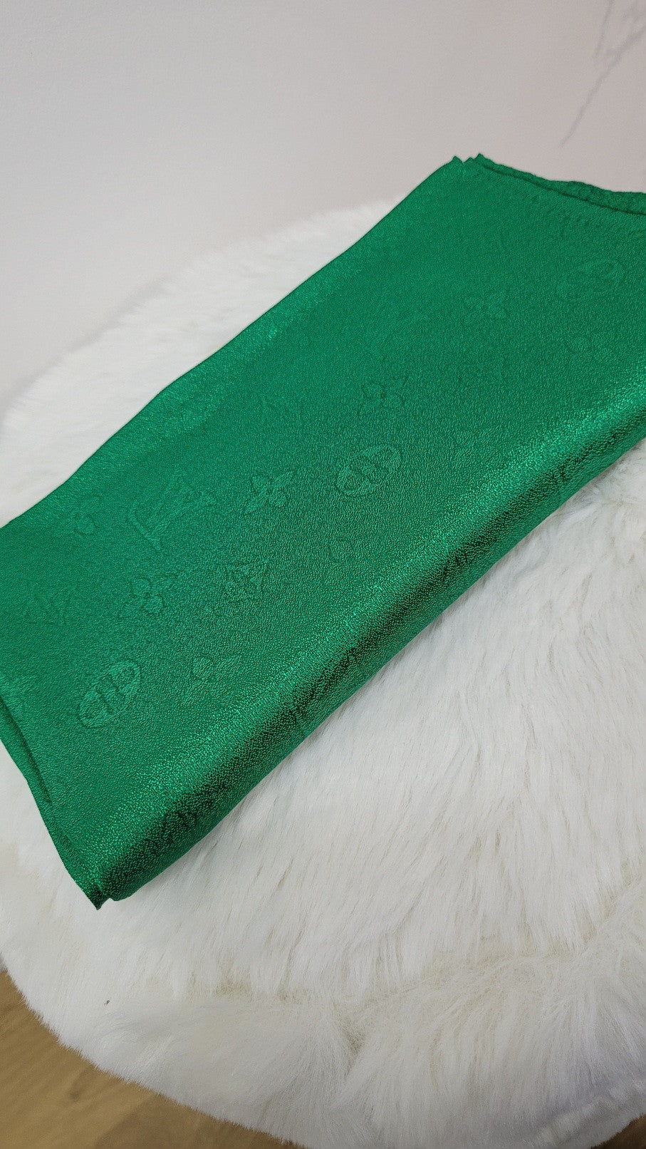 LV square scarf