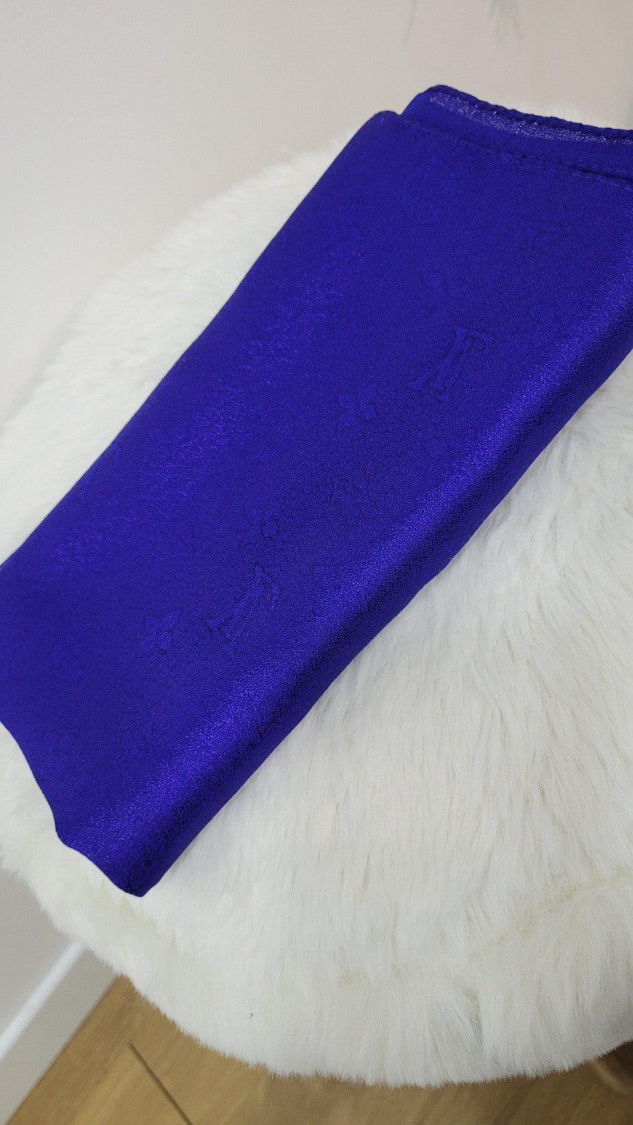 LV square scarf