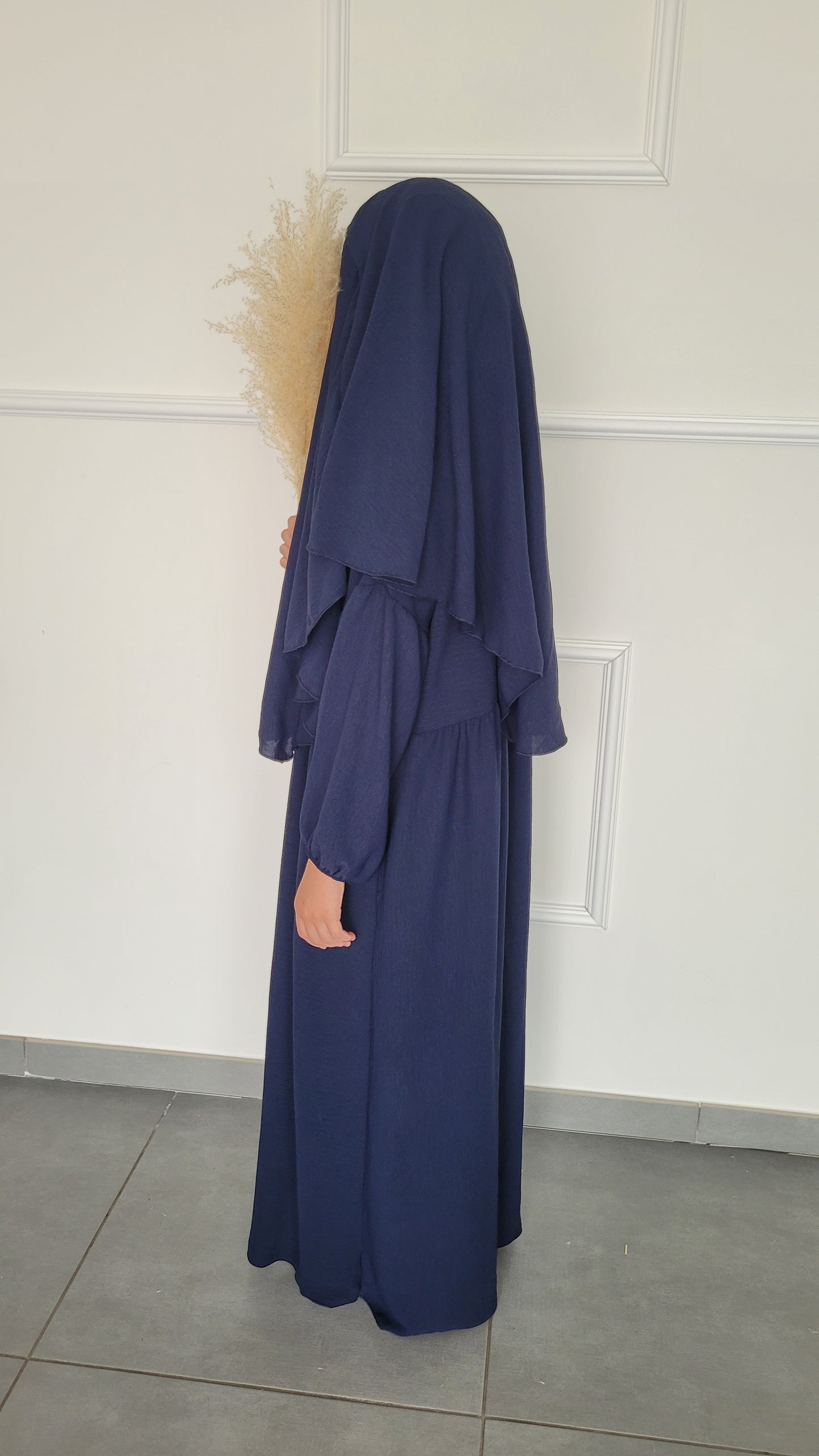 Ensemble abaya et khimar enfant