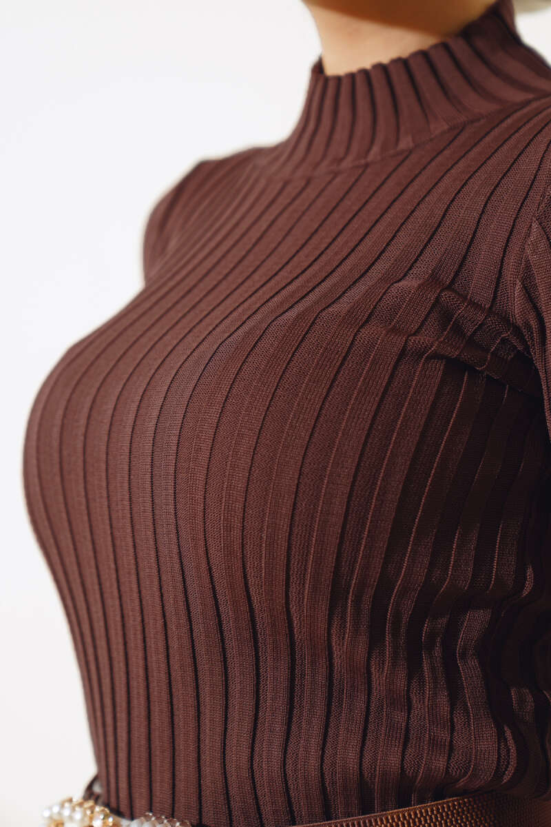 Sous pull côtelé