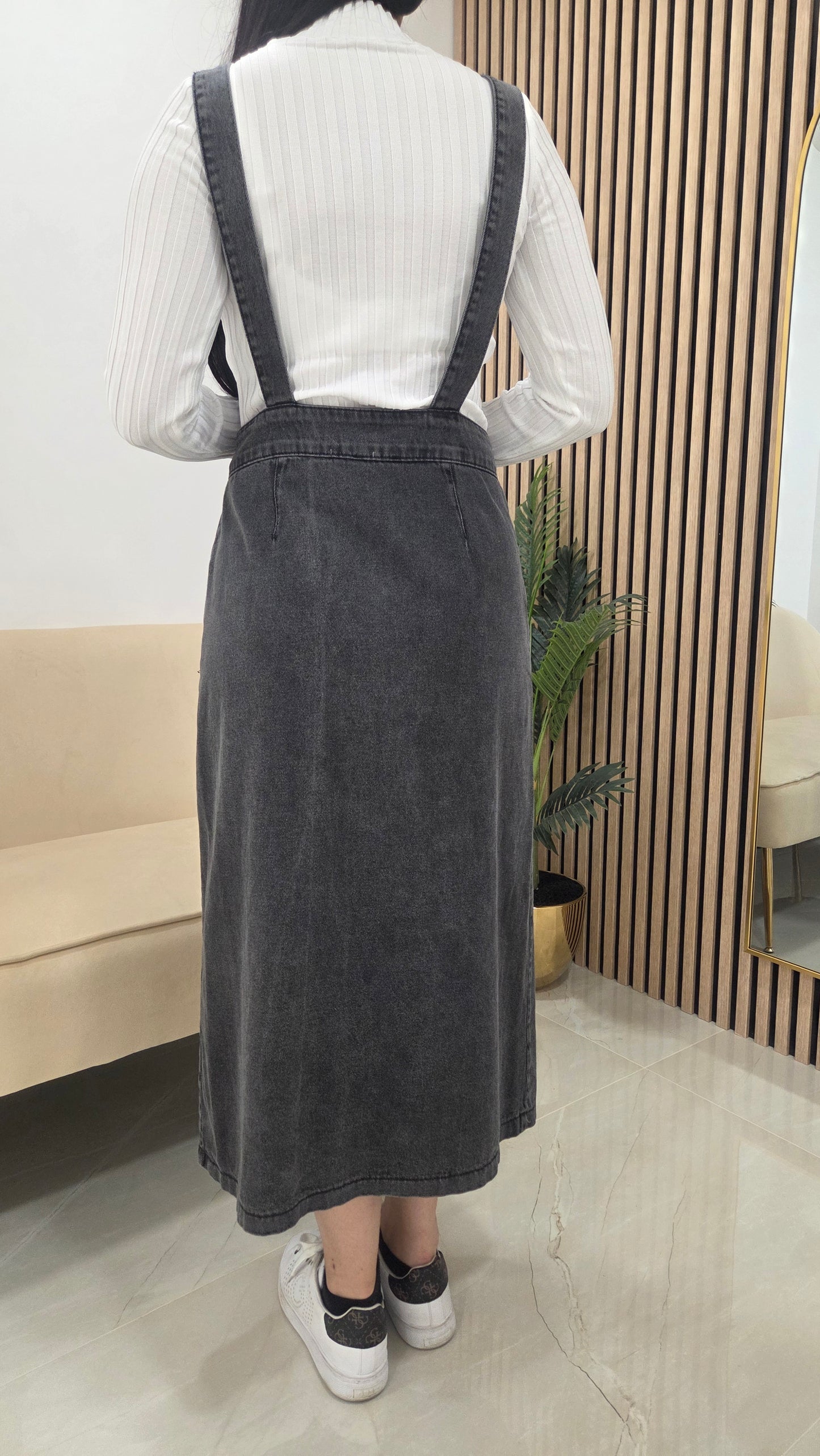 Robe salopet jean