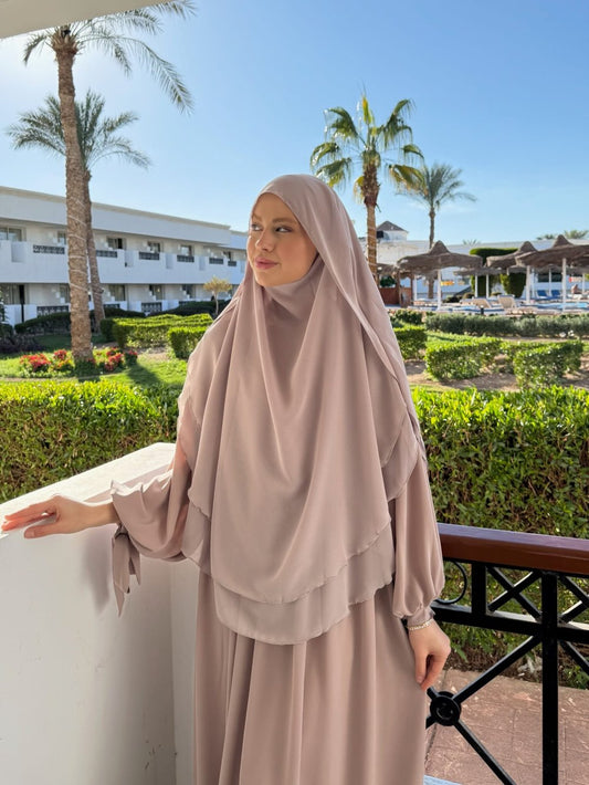 Khimar drapée