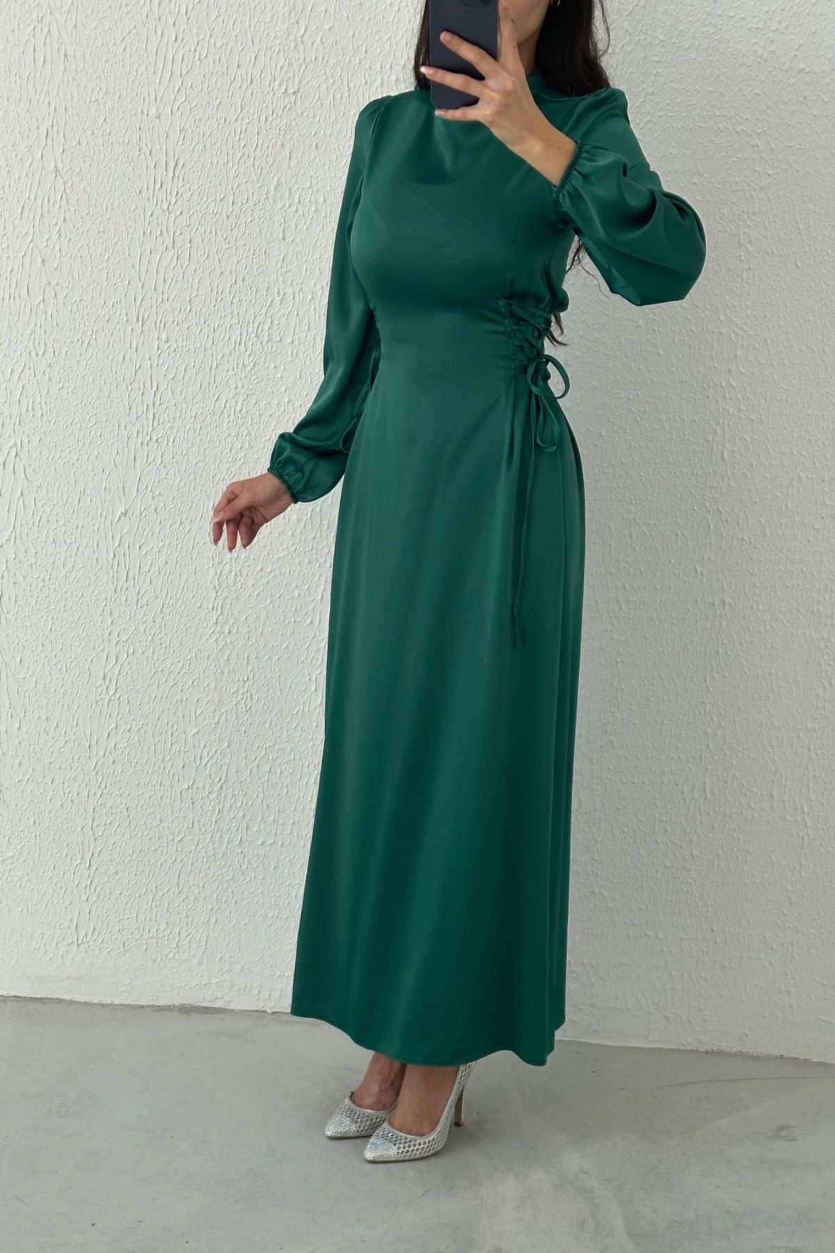 Robe satinée Rita