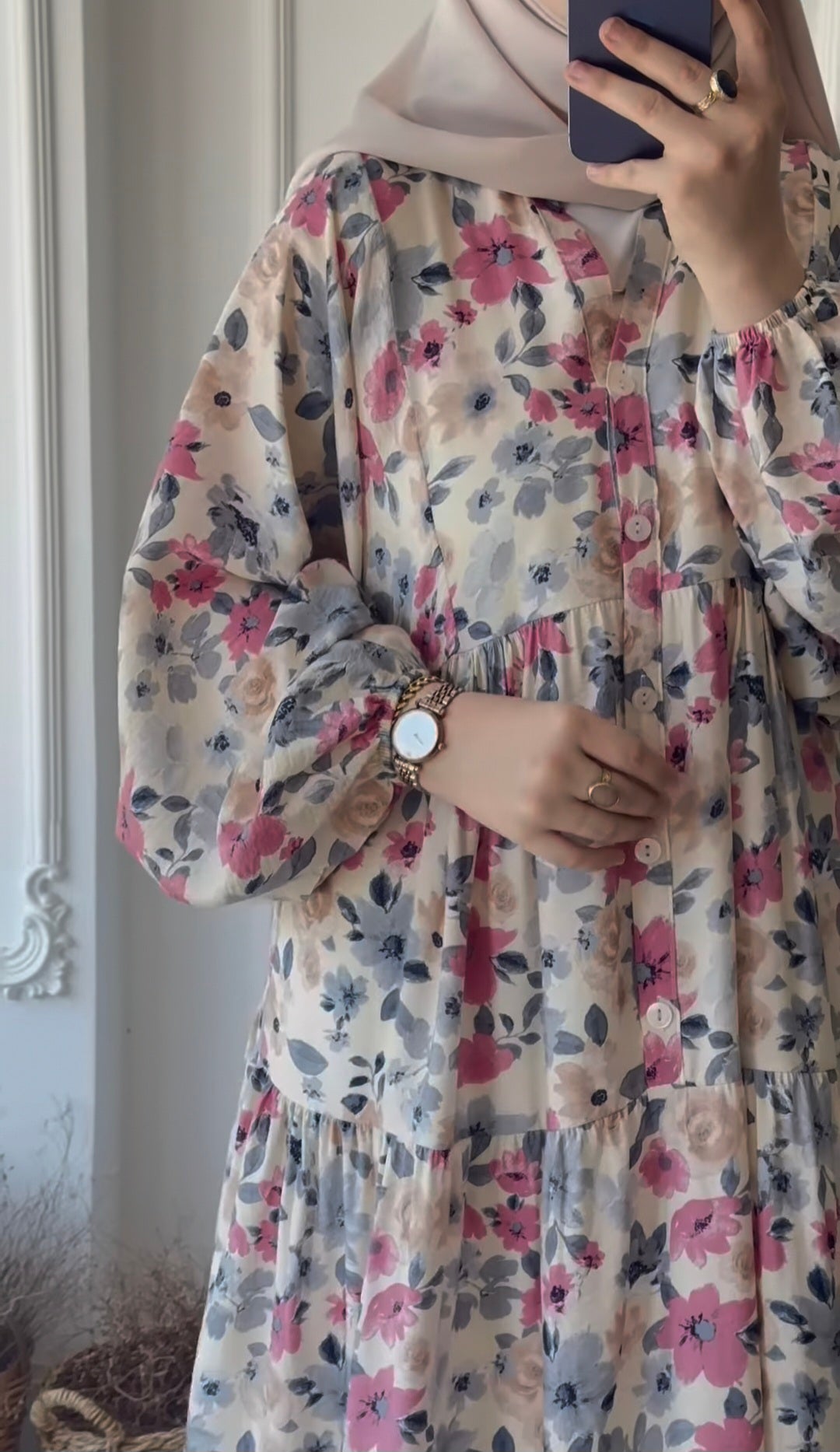 Robe fleurie