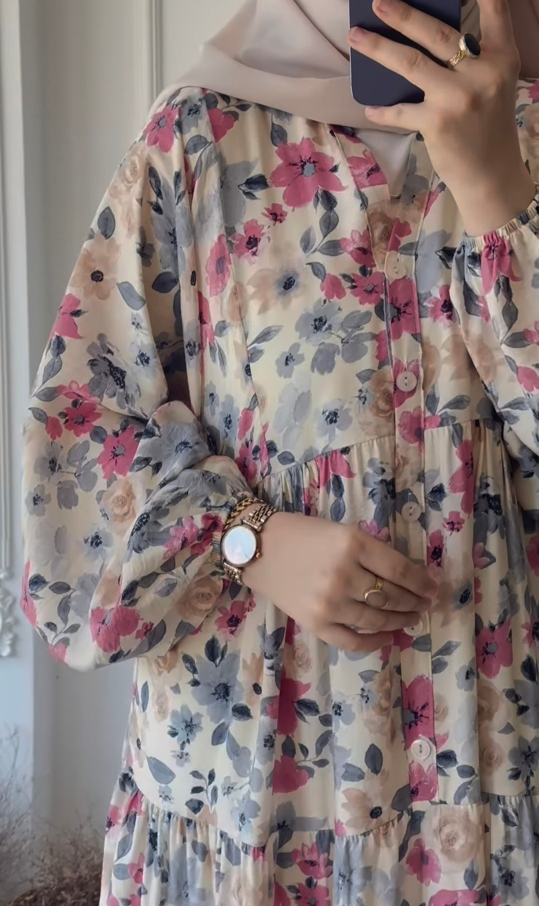Robe fleurie