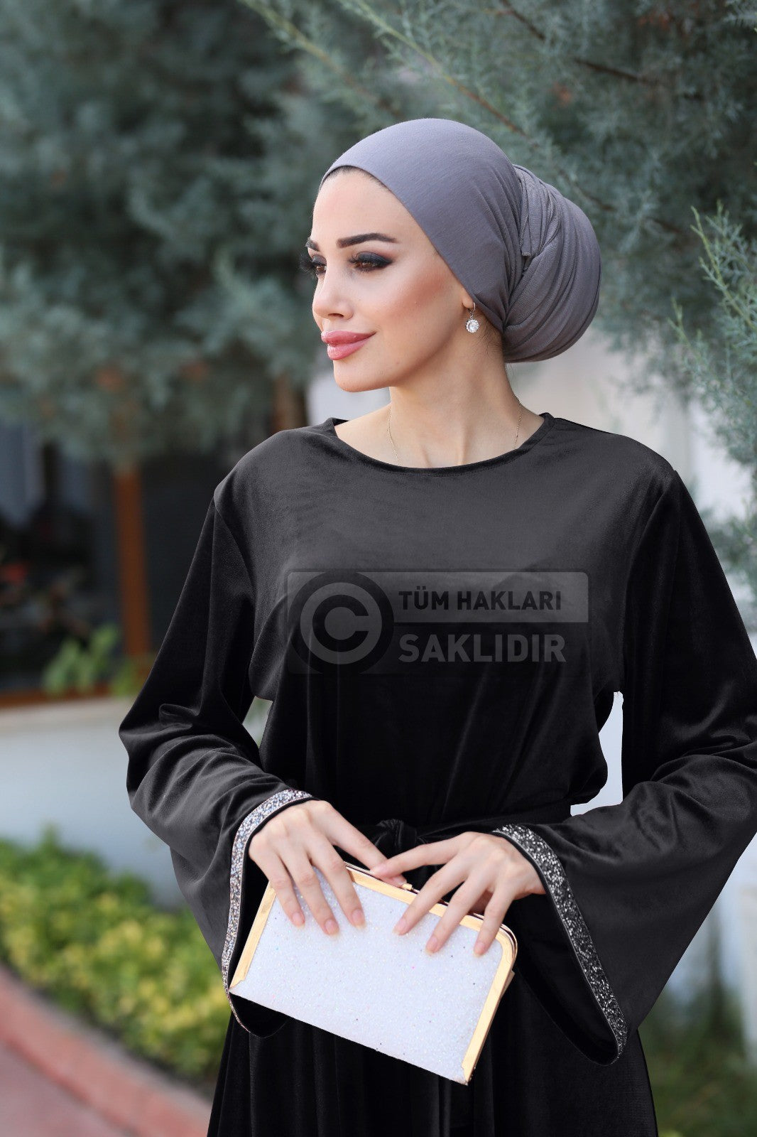 Abaya Velours