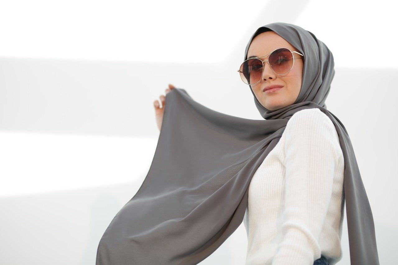 High quality Medina silk hijab