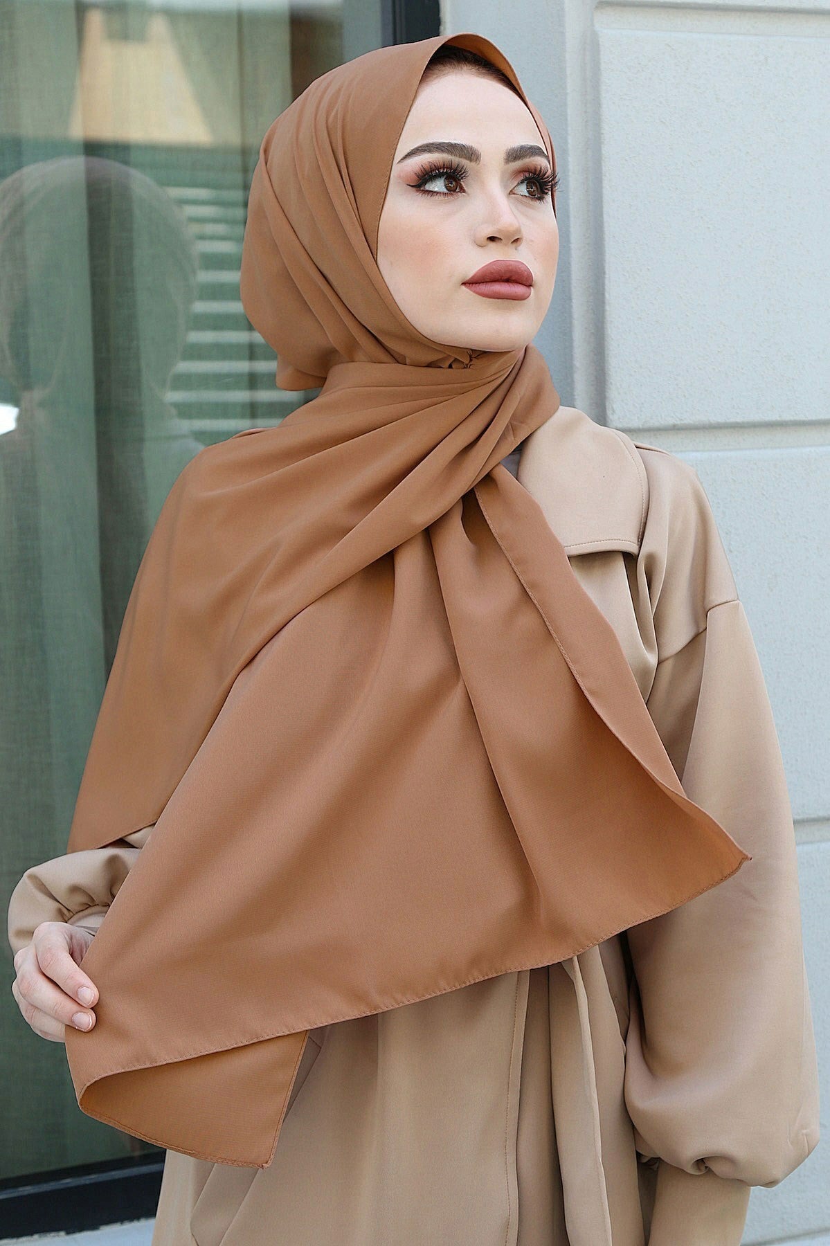 High quality Medina silk hijab