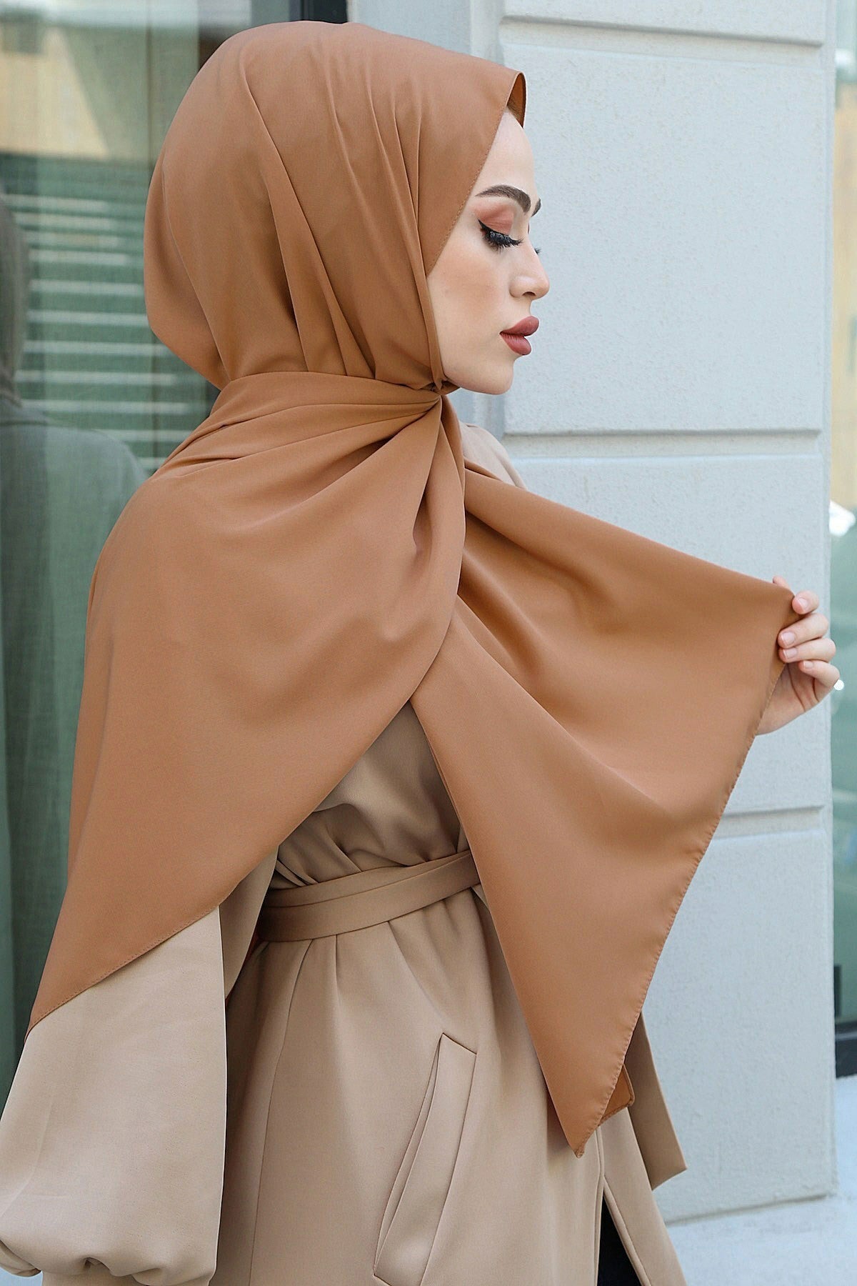 High quality Medina silk hijab