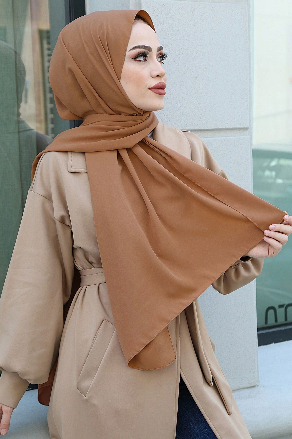 High quality Medina silk hijab