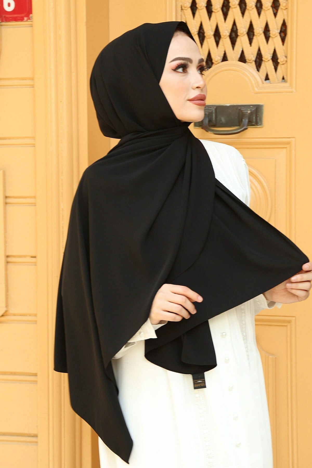 High quality Medina silk hijab