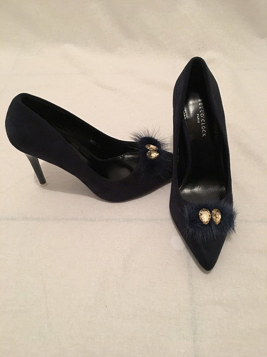Rhinestone pumps