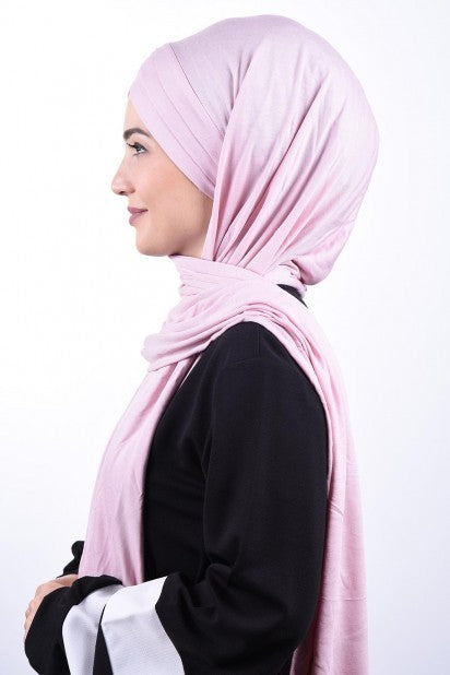 Hijab jersey croisé