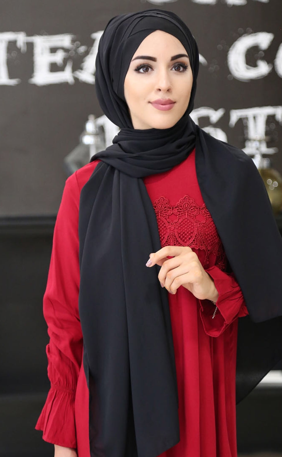 Hijab croisé