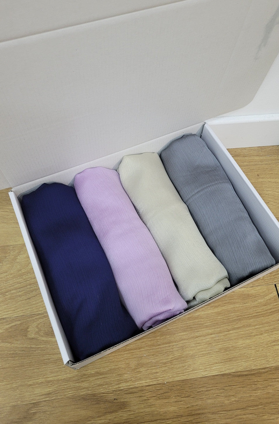 Luxury satin hijab box