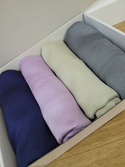 Luxury satin hijab box