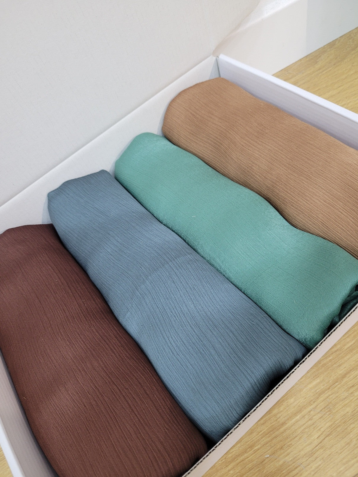 Luxury satin hijab box