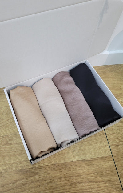 Luxury satin hijab box