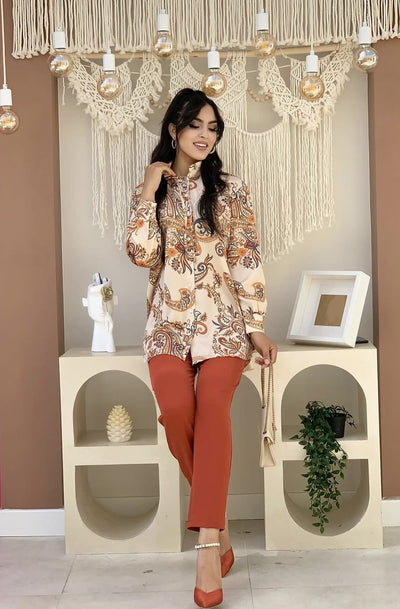 Printed tunic