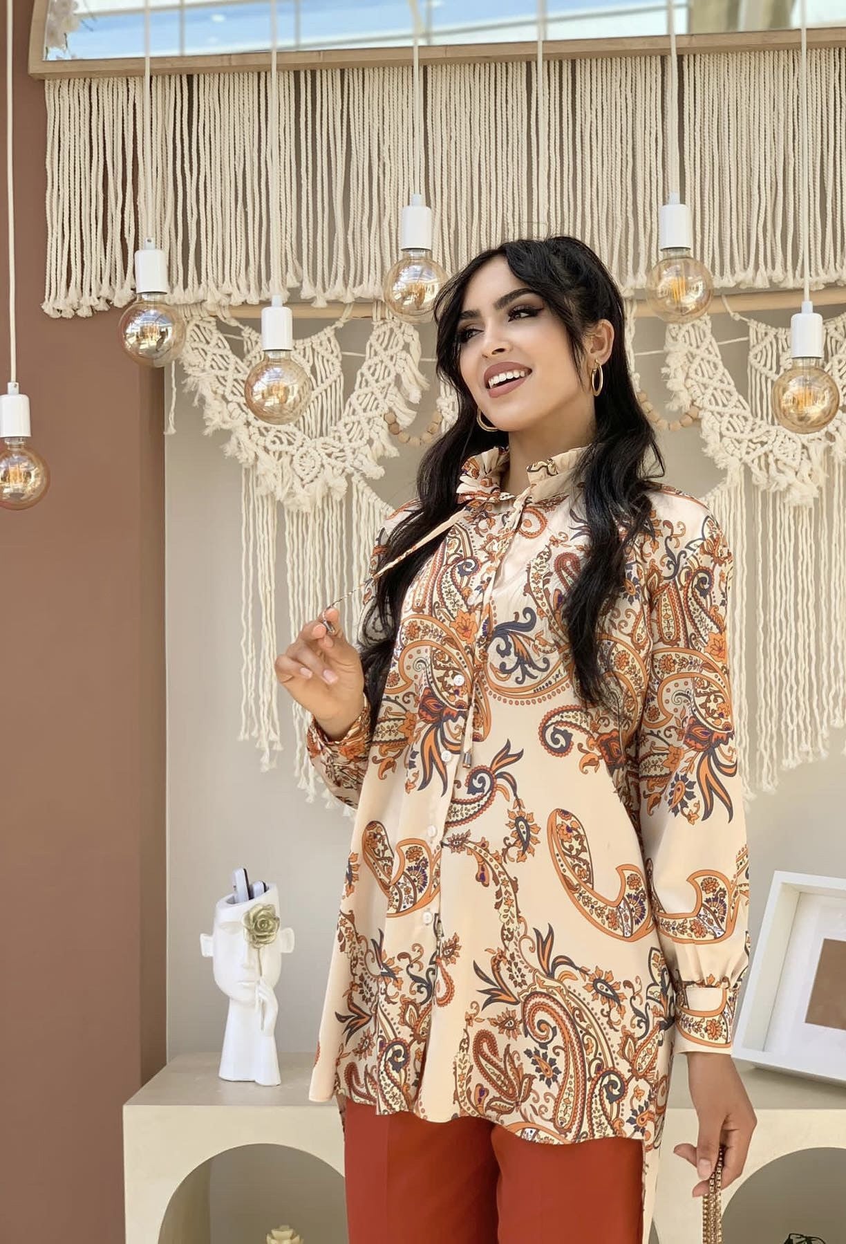 Printed tunic