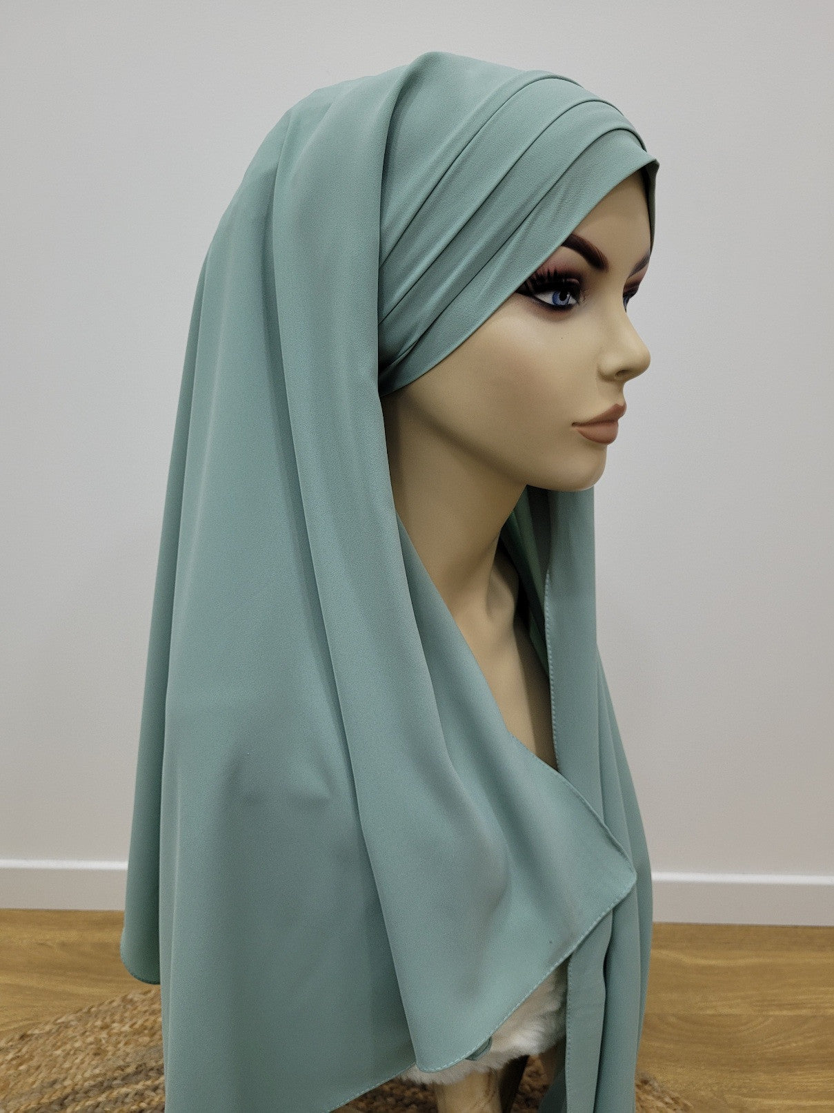 Tied hijab