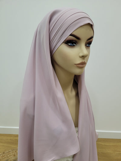 Tied hijab