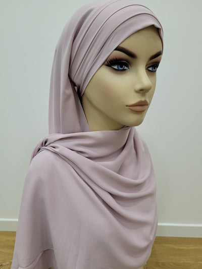 Tied hijab