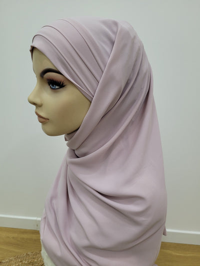 Tied hijab