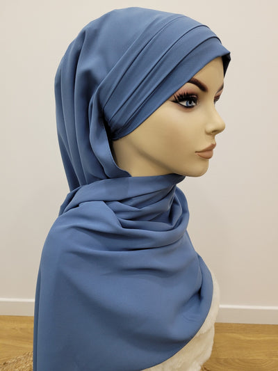 Tied hijab