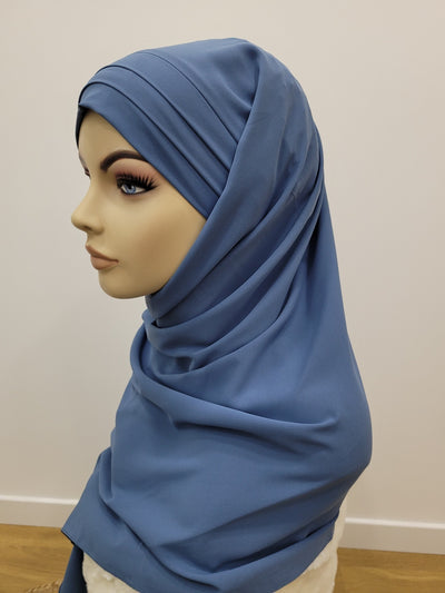 Tied hijab