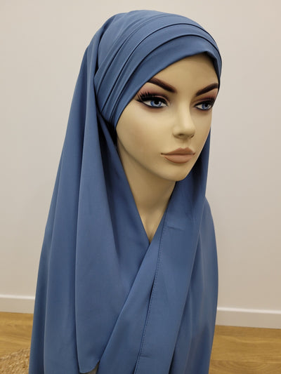 Tied hijab