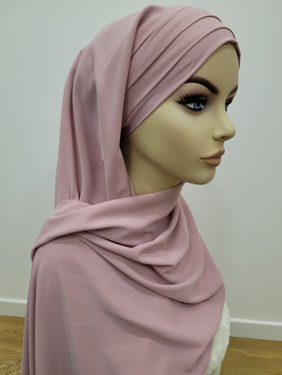 Tied hijab