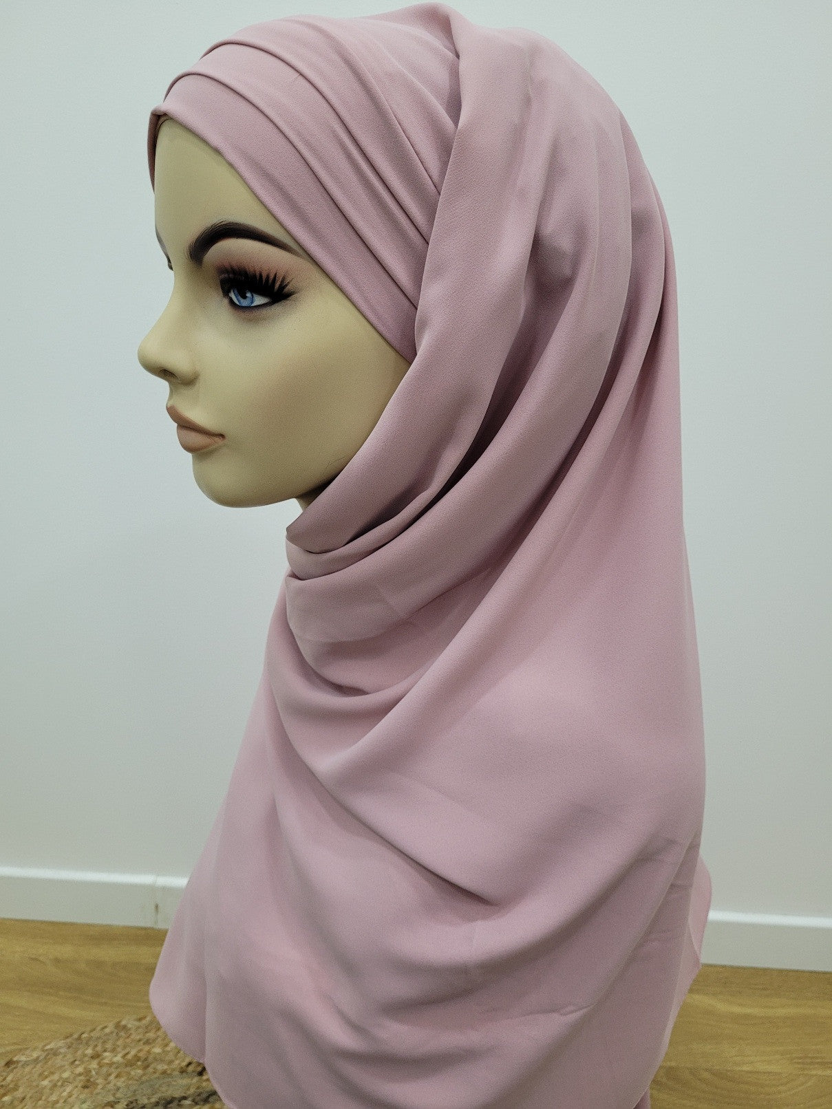 Tied hijab