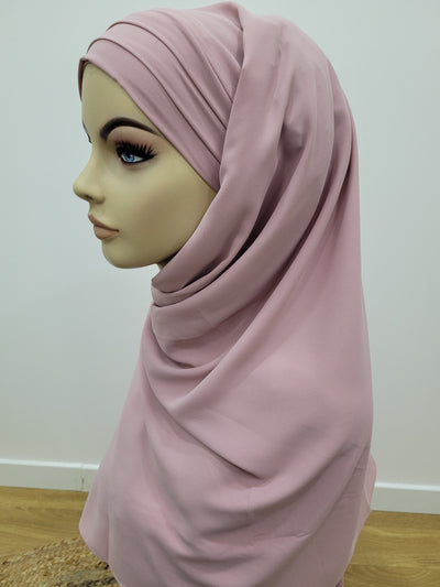 Tied hijab