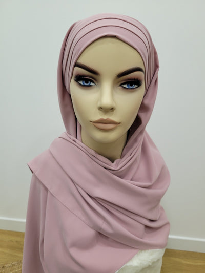Tied hijab