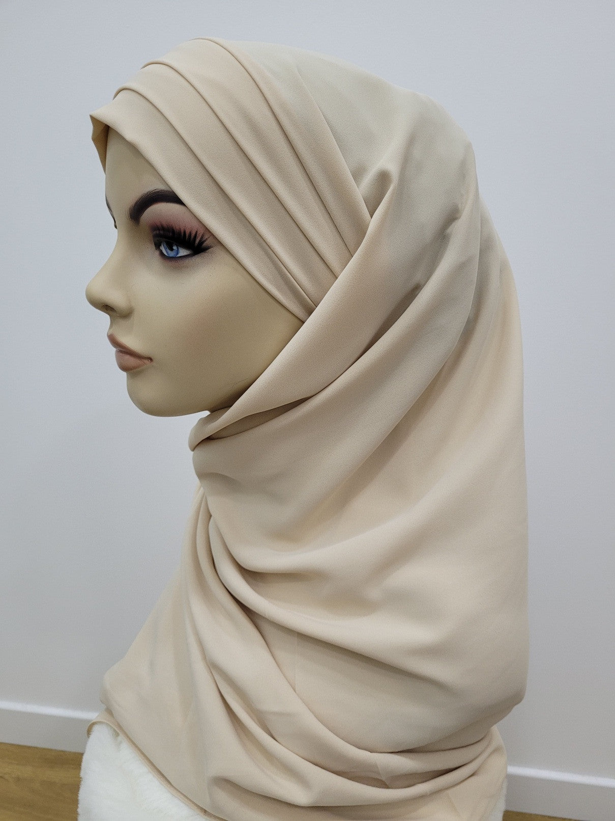 Tied hijab