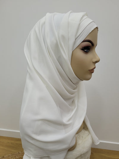 Tied hijab