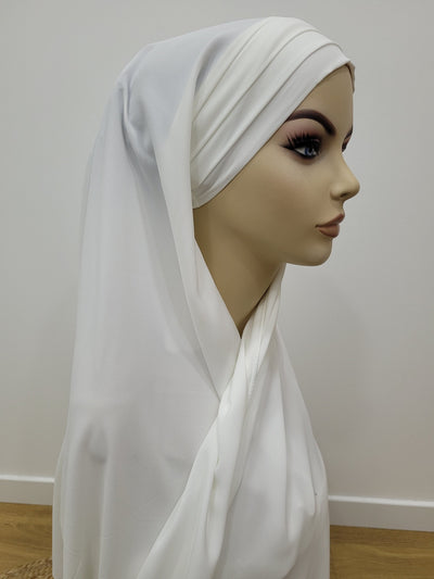 Tied hijab