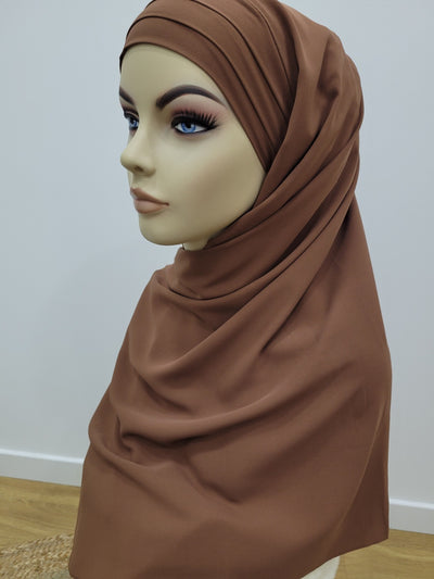 Tied hijab